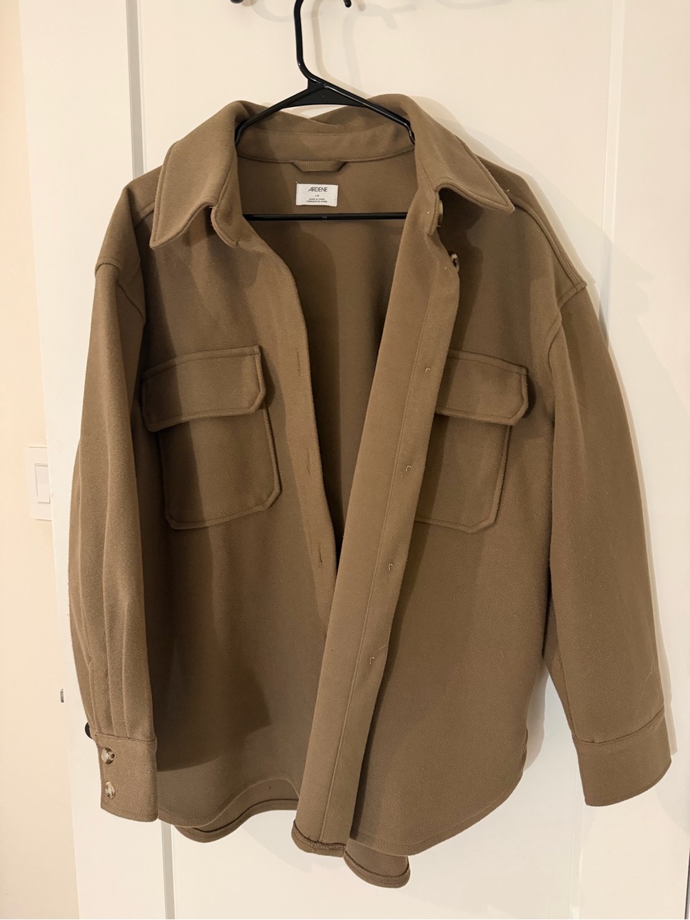 Ardene Women’s Tan Shirt Jacket Overshirt